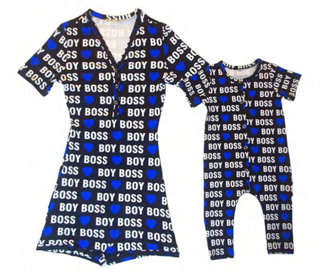 “Mommy and Me” Boss Boy Set