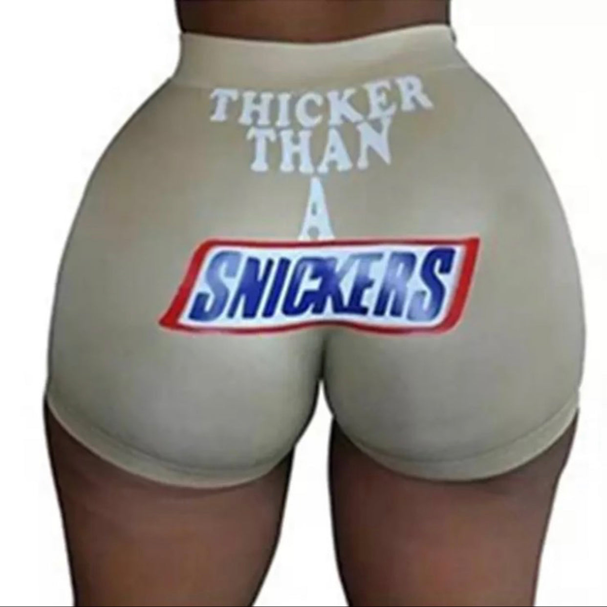 Thicker Than A Snickers Snack Shorts